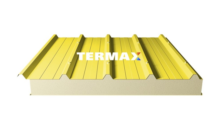 Кровельные сэндвич-панели PIR 80 мм