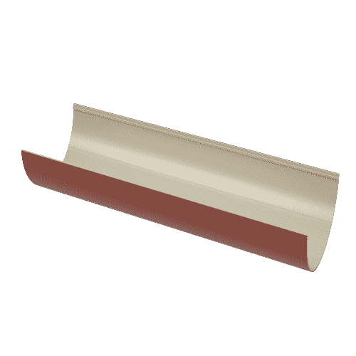 Желоб Verat красный глянец 3 м