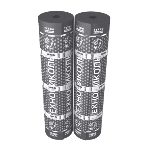 Рулонная кровля Технониколь Биполь ТКП 1x10 м сланец серый