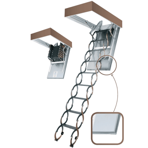 FAKRO Лестница ножничная металлическая 50* 70 LSF-300