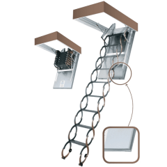 FAKRO Лестница ножничная металлическая 50* 70 LSF-300