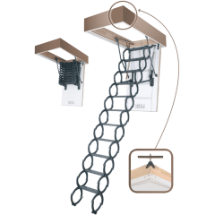 FAKRO Лестница ножничная термоизоляционная LST 70* 80/280